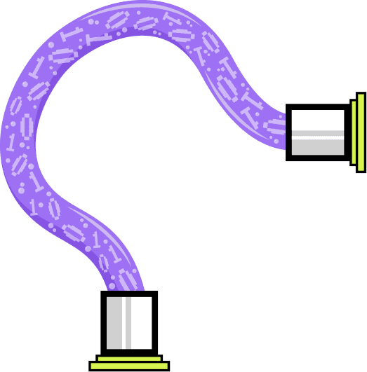 Left top pipe decoration