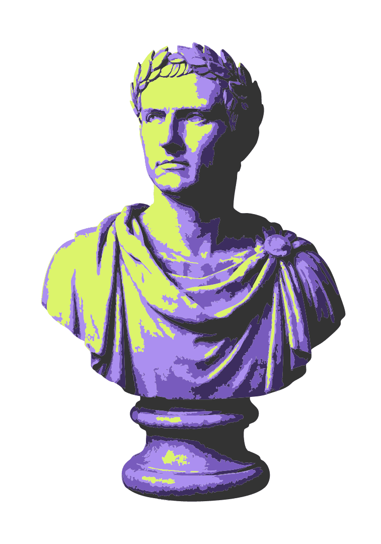 Classical bust visual