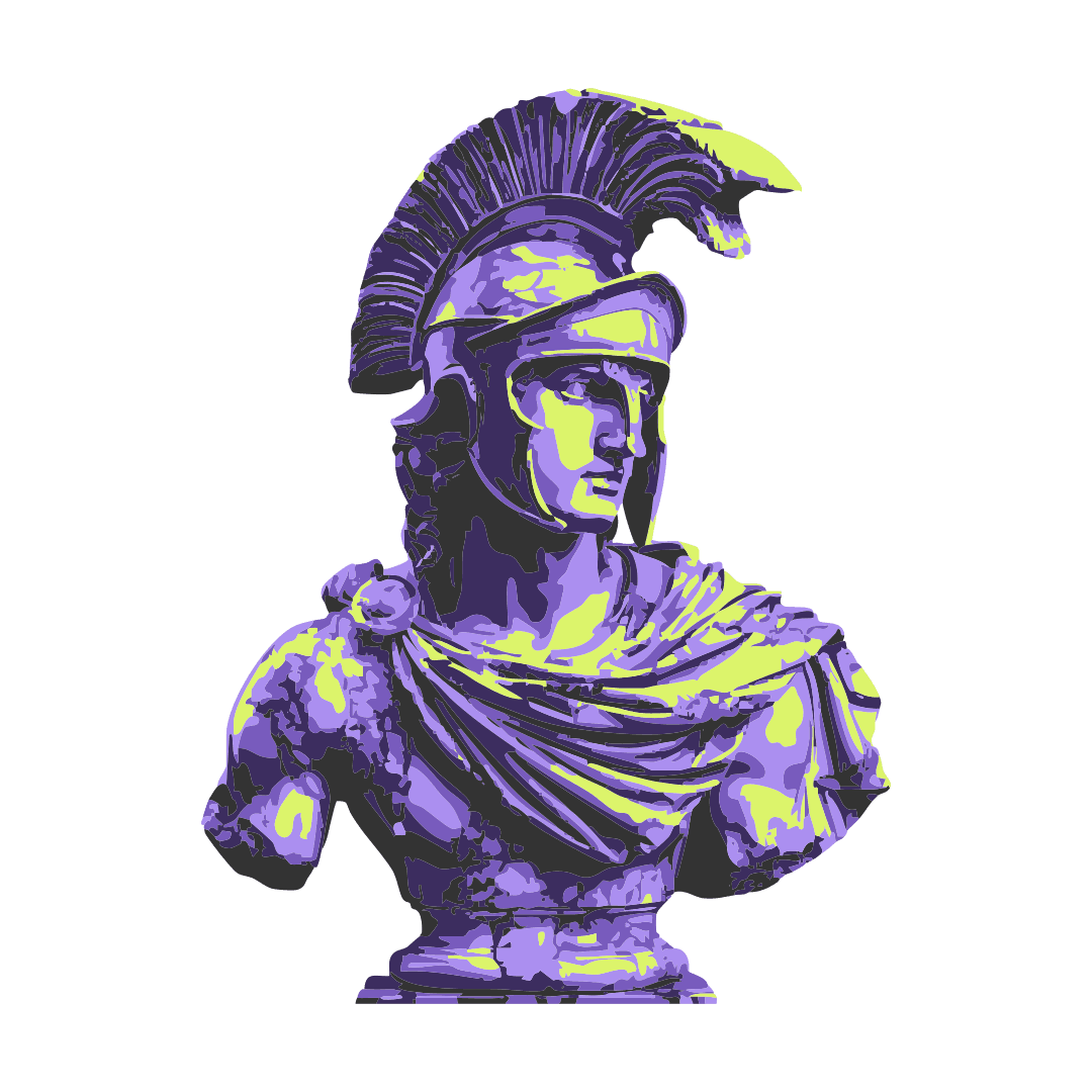 Classical bust visual