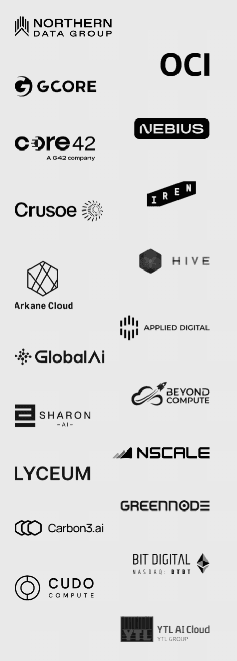 Infrastructure providers